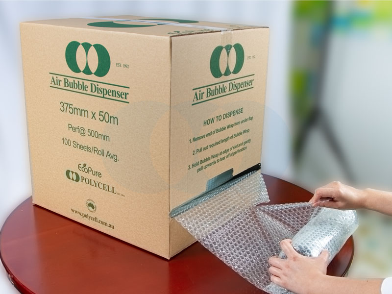 EcoPure Bubble: Environmentally Friendly Plastic Bubble Packaging Products from Polycell