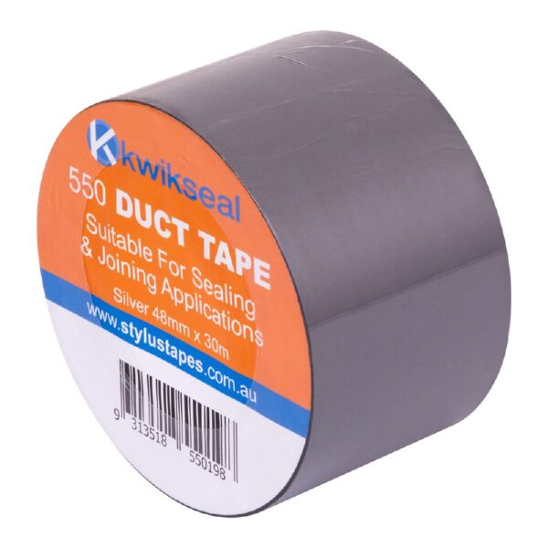 STYLUS 550 SILVER DUCT TAPE - 48mm x 30m